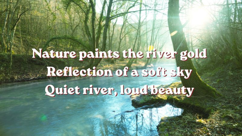 River Captions for Instagram