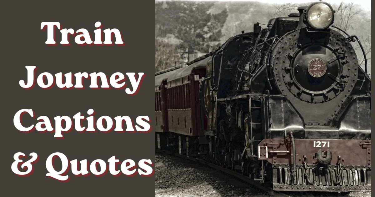 Train Journey Captions